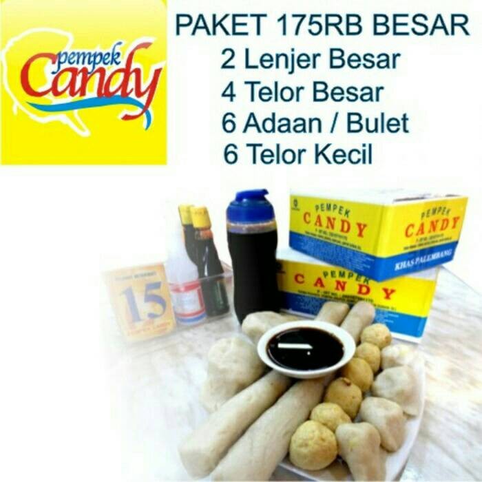 

Paket pempek Candy 175B (Campur) | Pempek Asli | Pempek Palembang Asli