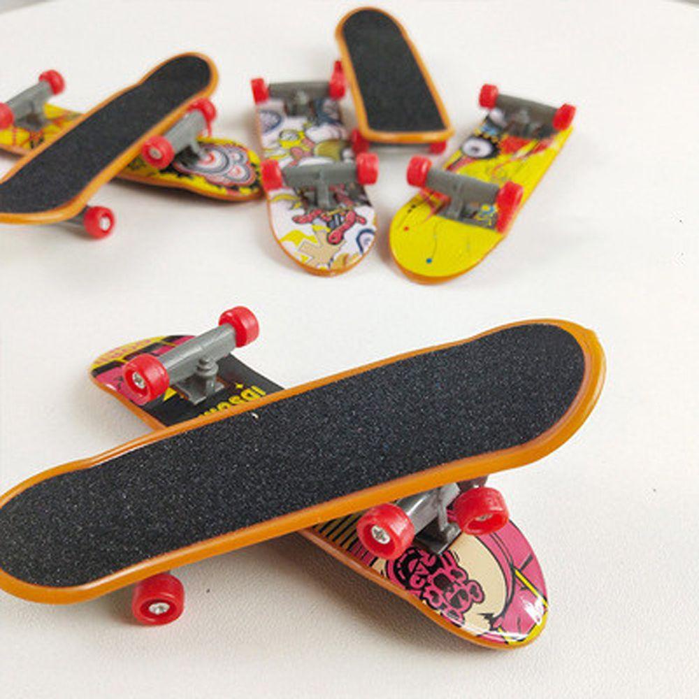 Needway Finger Skateboard Simulasi Untuk Anak Alloy Stand Gag Mainan Anak Mainan Kartun Skate Truck