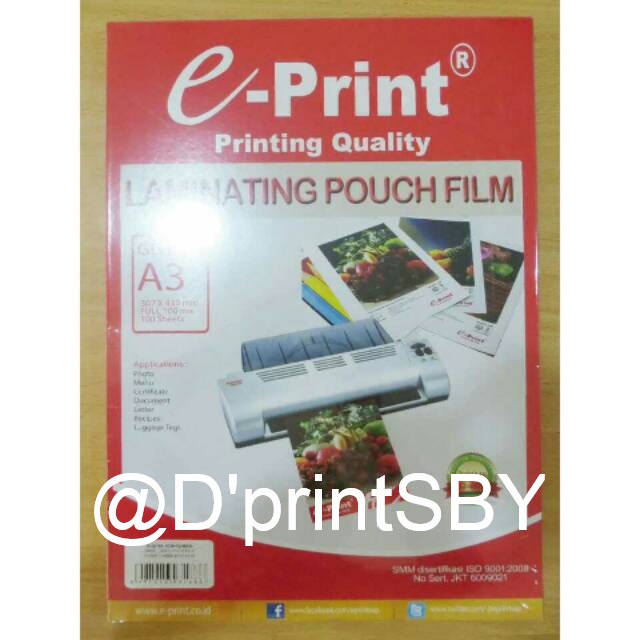 

Mika Laminating A3 merk E-print