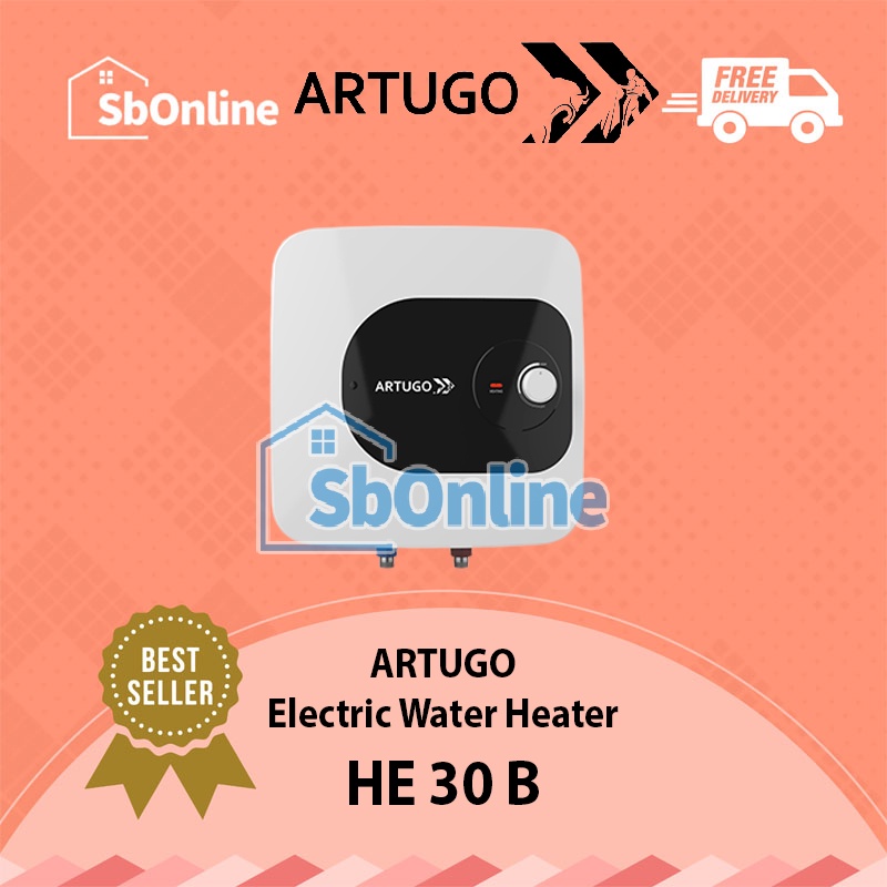 ARTUGO Electric Water Heater Mechanical Control 30 Liter - HE 30 B