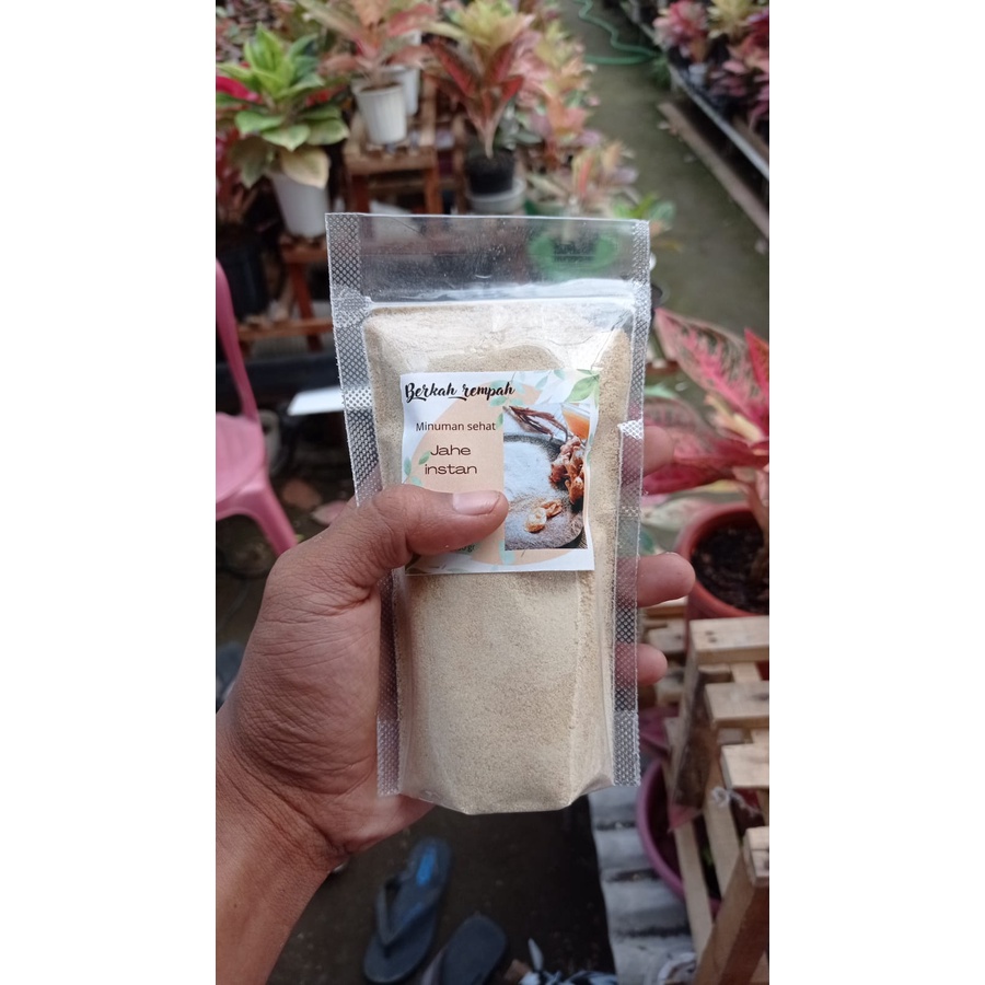 

PRODUK TERBARU MINUMAN TRADISIONAL JAMU JAHE + GULA ISI 200GR / Jamu Serbuk Instant JAHE