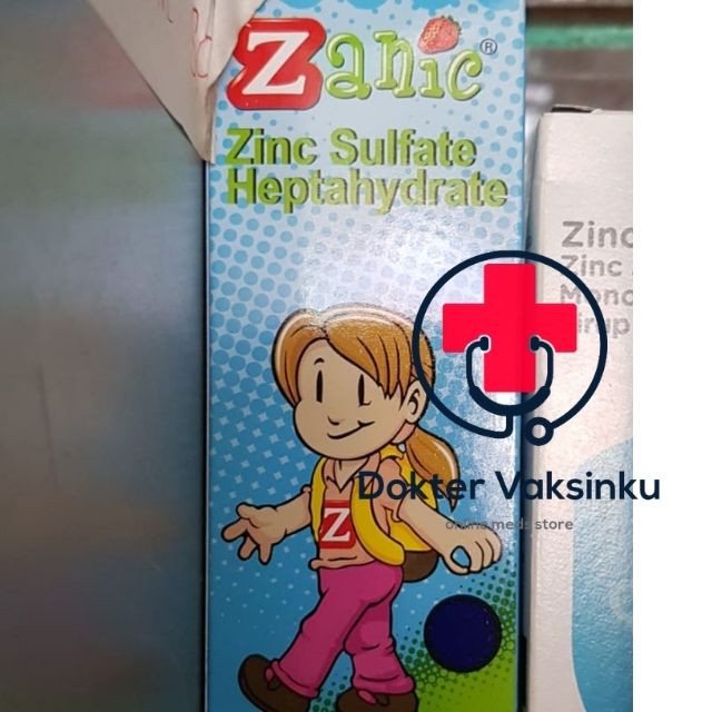 Zinc/ Zink Zanic sirup 20mg/5ml