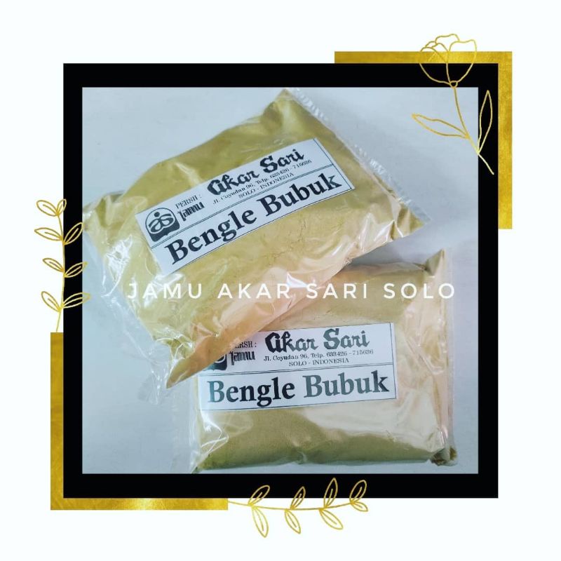

Jamu Akar Sari - Bengle Serbuk / Banglai Serbuk - Bengle Bubuk 100 gram - Mengatasi penyakit kuning