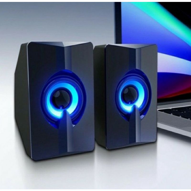 SKU-1251 SPEAKER GAMING T-WOLF S5 RGB SUARA BAGUS TWOLF SPEAKER LED