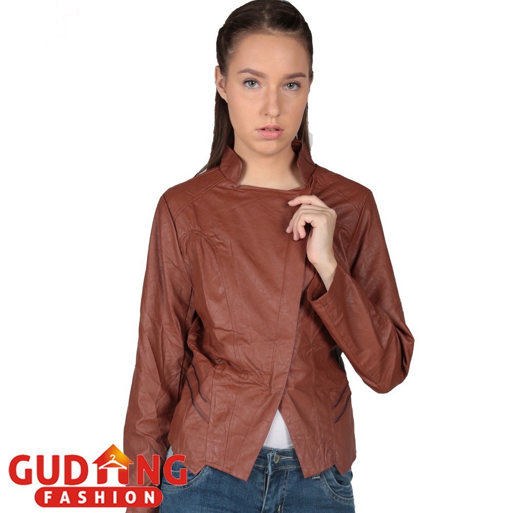 Jaket Wanita Semi Kulit Casual JAKW 147