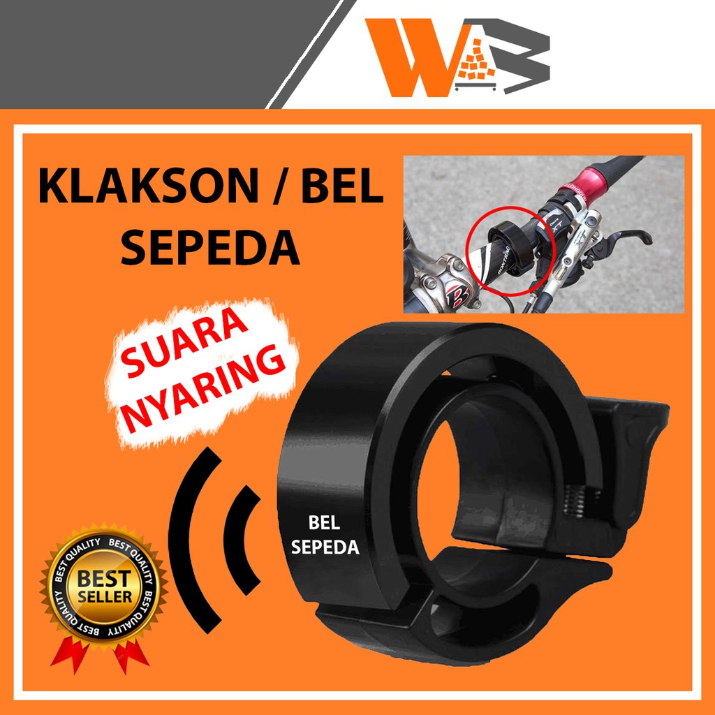 AKSESORIS BEL KLAKSON SEPEDA STANG ACCESORIES PERALATAN LONCENG SEPEDA MTB GUNUNG SUARA NYARING