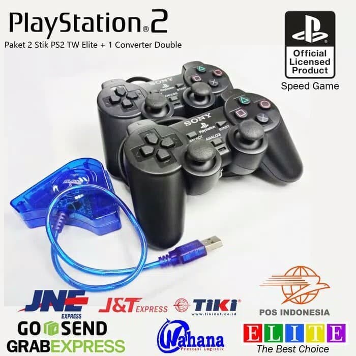 Stik/Stick PS2 PS 2 + Converter ORIGINAL Original original