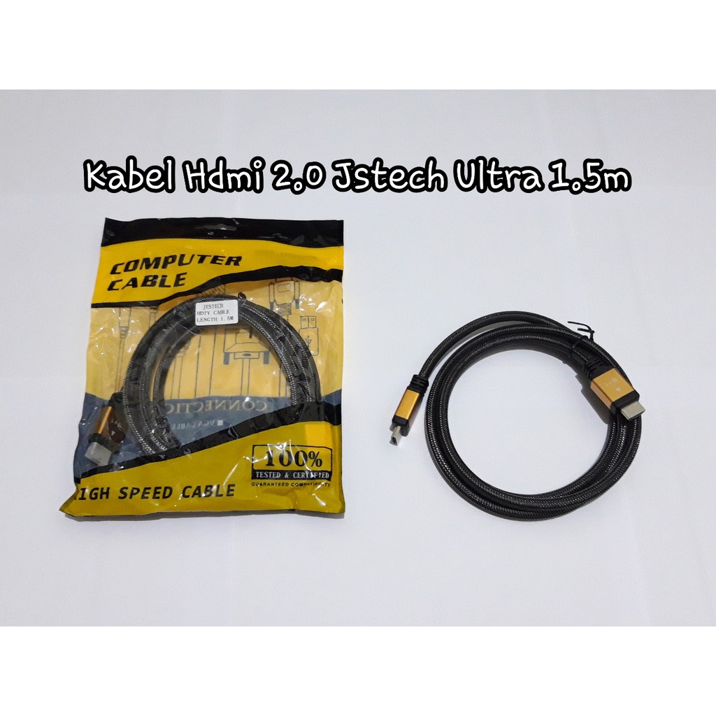 Kabel HDTV 2.0 ULTRA HD 4K JSTech 1,5mt