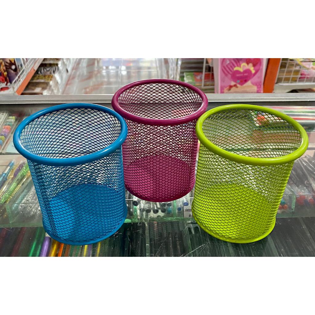 

TEMPAT PULPEN/PENSIL ALAT TULIS BESI JARING PEN HOLDER