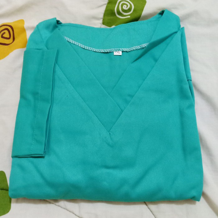 BAJU OK HIJAU TOSCA PANJANG