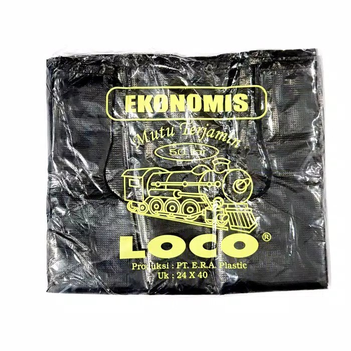 OS PLASTIC LOCO HITAM EKONOMIS