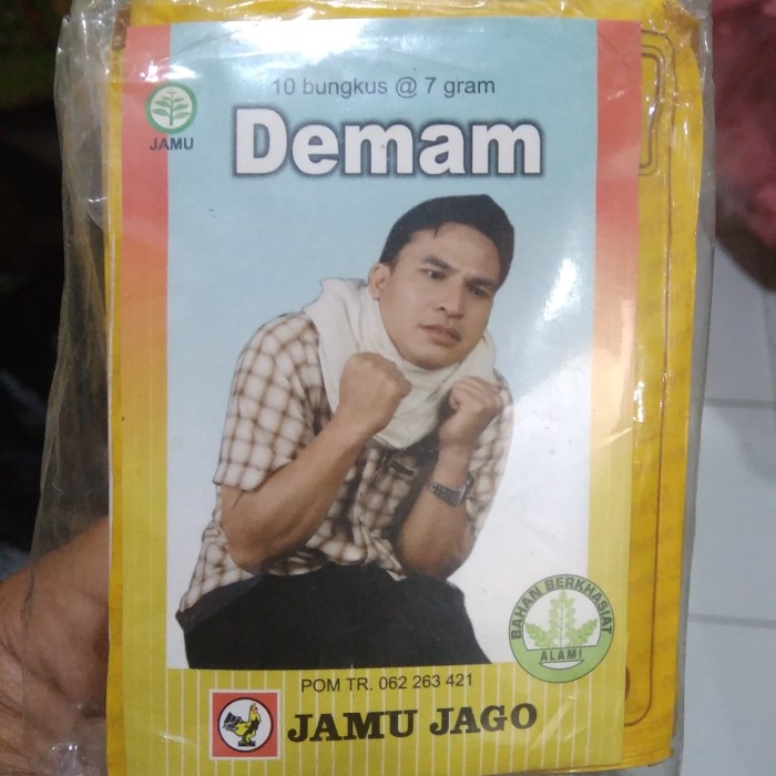 Jamu Demam Jamu Jago