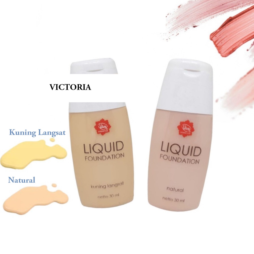 VIVA Liquid Foundation 30mL ( alas bedak viva ) (VC)