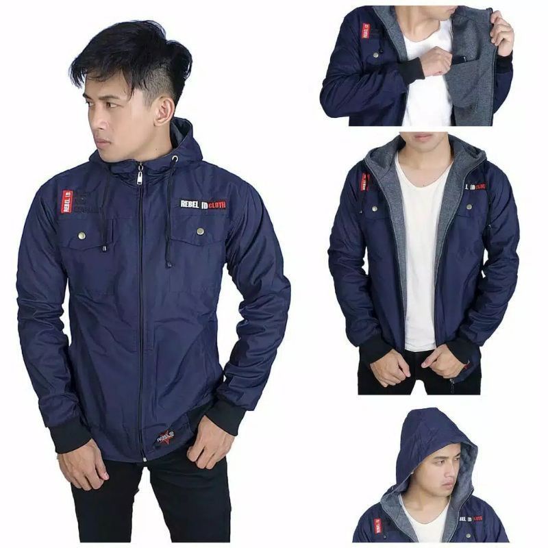 Jaket Parasit pria distro waterproof outerwear