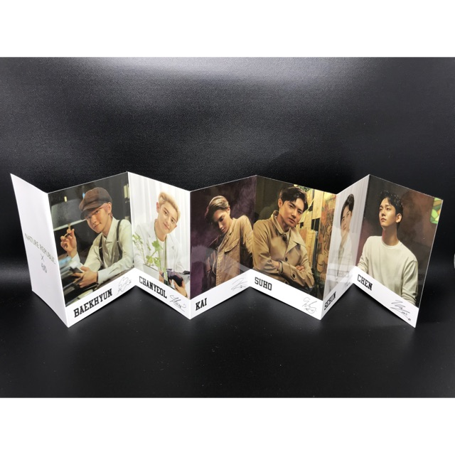 LIMITED EDITION Nature republic X EXO Photo Card PC PhotoCard Akordeon Accordeon