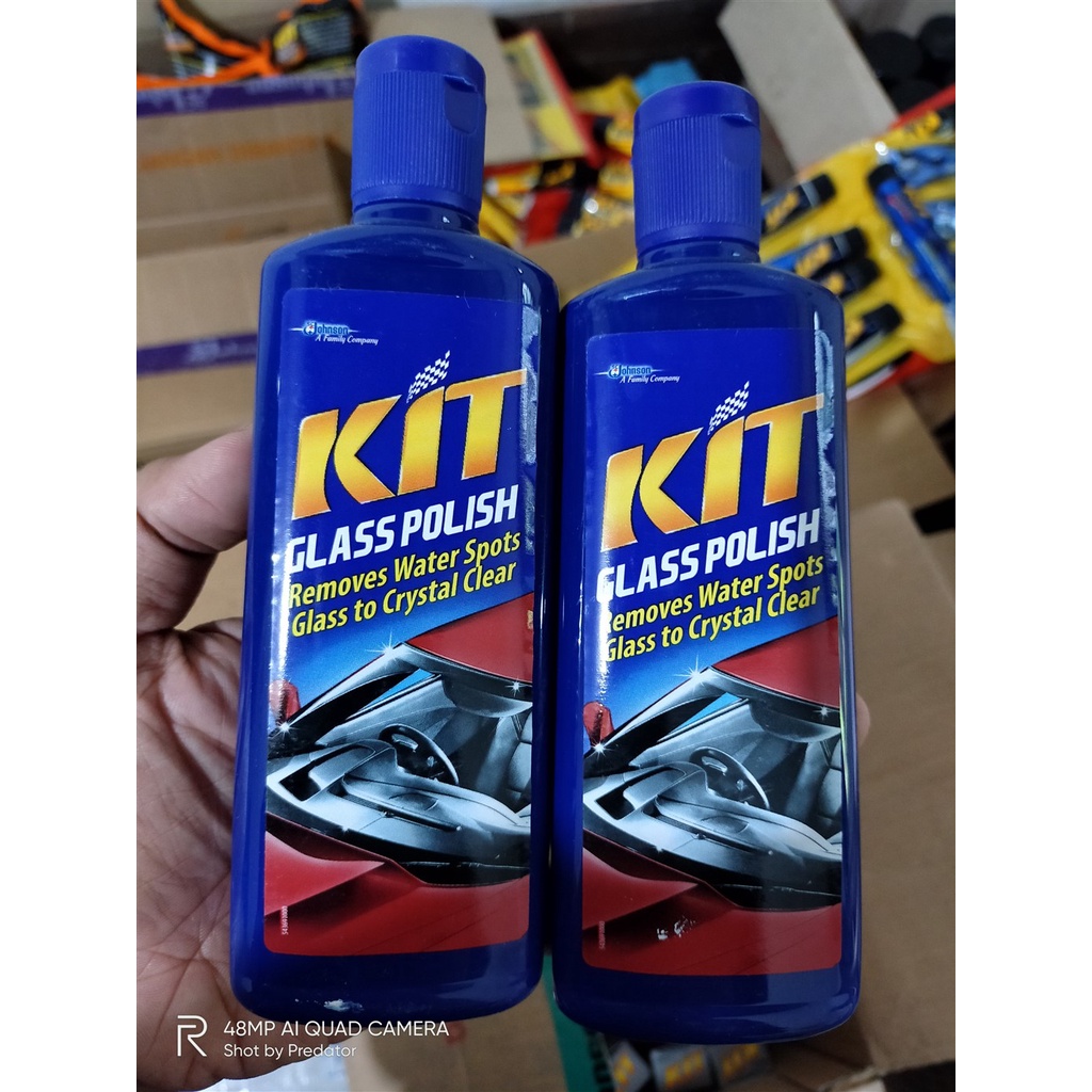 PENGKILAP PEMBERSIH JAMUR KACA MOBIL AMPUH  KIT GLASS POLISH 170ML