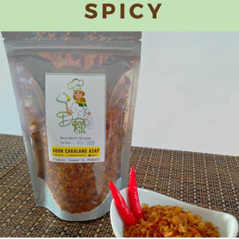 

Abon Cakalang Asap Spicy