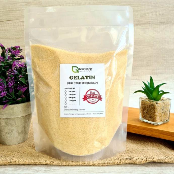 

Big Sale - Gelatin Bubuk Halal Import 1 kilogram by Granology