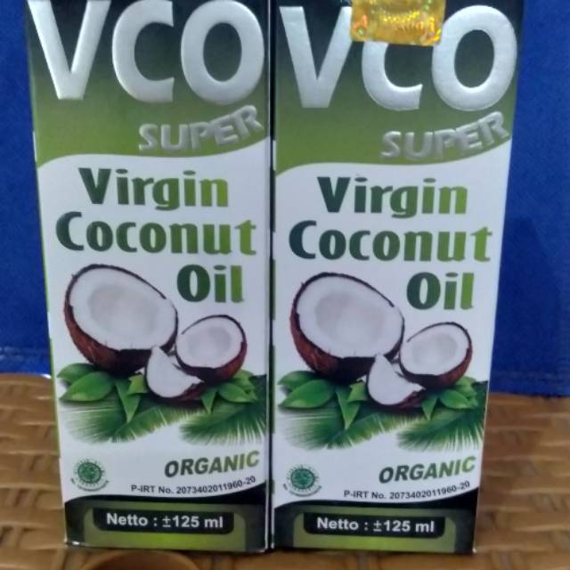 

VCO SUPER VIRGIN COCONUT OIL ORGANIC 125 ML