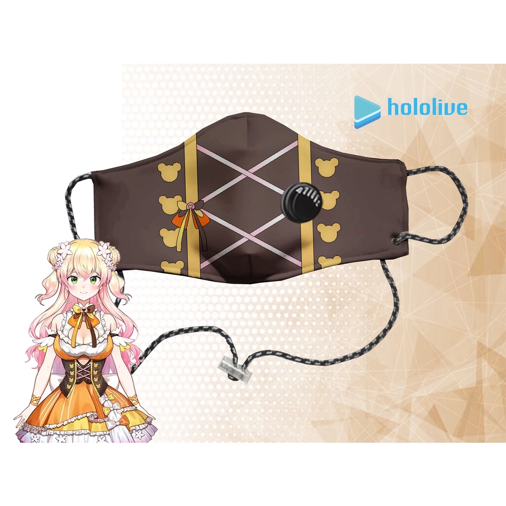 MASKER KAIN N95 2PLY HOLOLIVE MOMOSUZU NENE