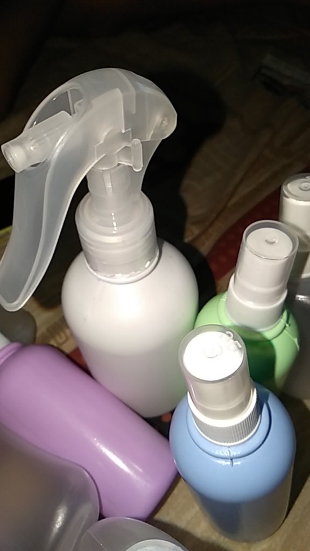 Botol Sprayer Trigger 250ml Warna Putih Susu