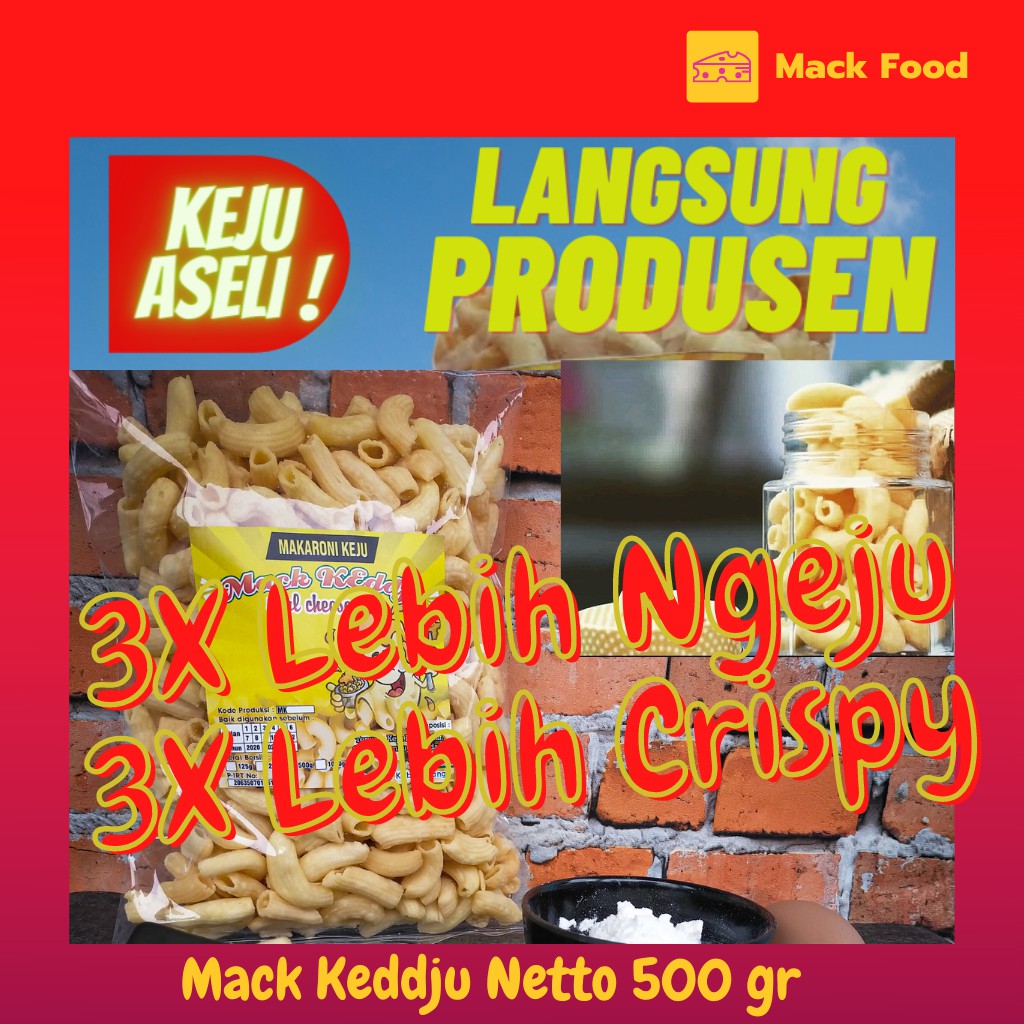 

CEMILAN KILOAN SNACK ULTAH KILOAN KEKINIAN MAKARONI KEJU MK13