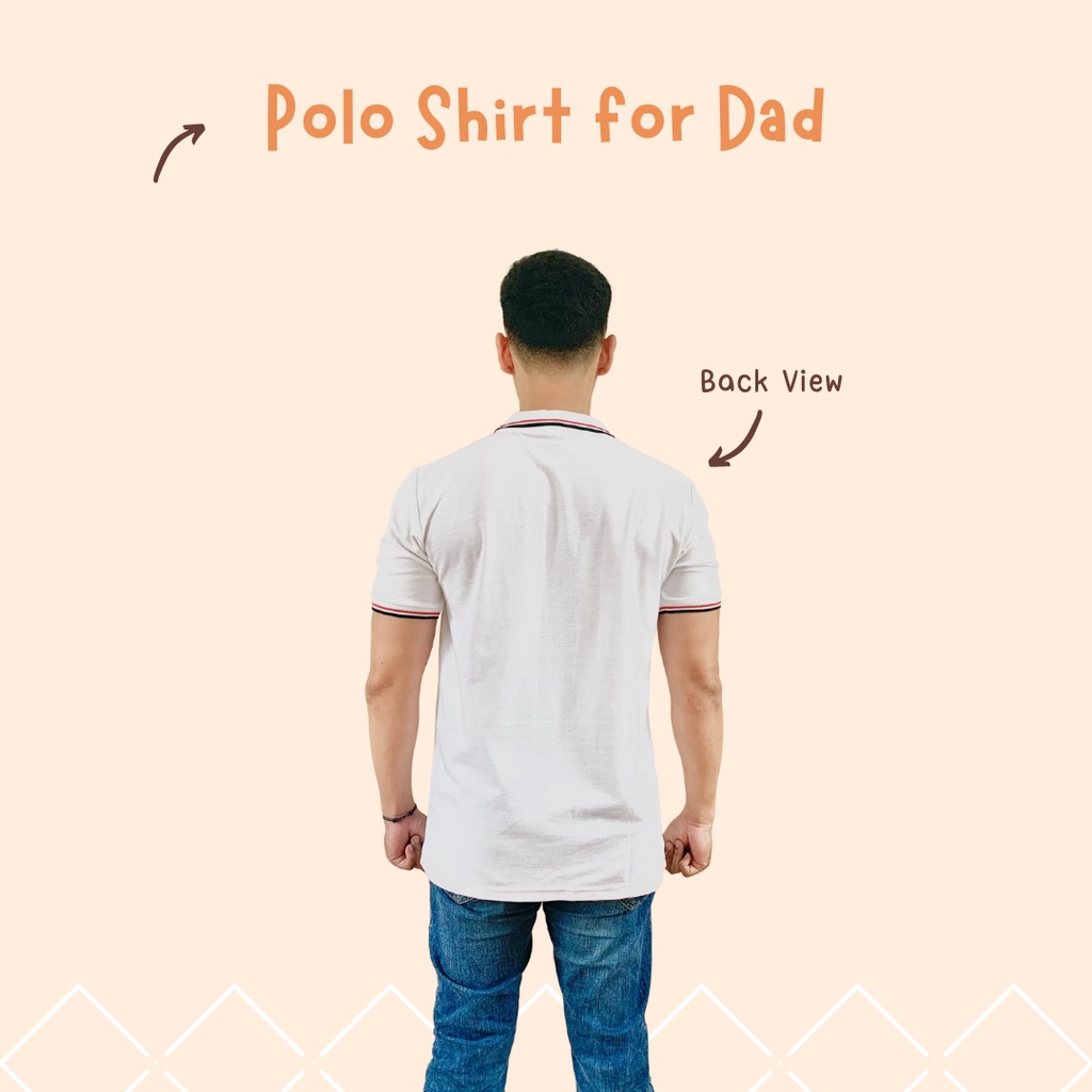 Yobebee Kemeja Kaos Polo Shirt Pria Dewasa Tangan Pendek Baju Atasan Polos Slim Fit Men Shirt Model Casual Santai Kemeja Kerah Laki Laki Baju Couple Anak dan Ayah