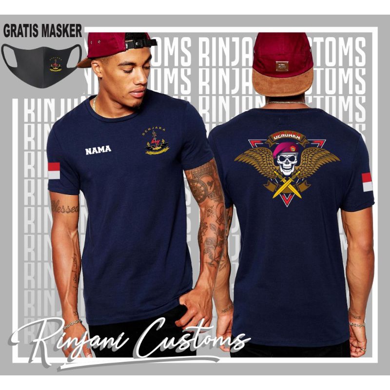 KAOS DENJAKA TERBARU-KAOS DENJAKA TANGAN PANJANG-KAOS DENJAKA TANGAN PENDEK GRATIS NAMA