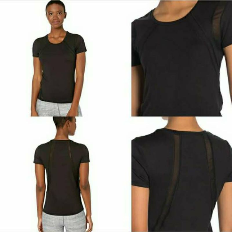 Kaos Sport Hitam Gottex