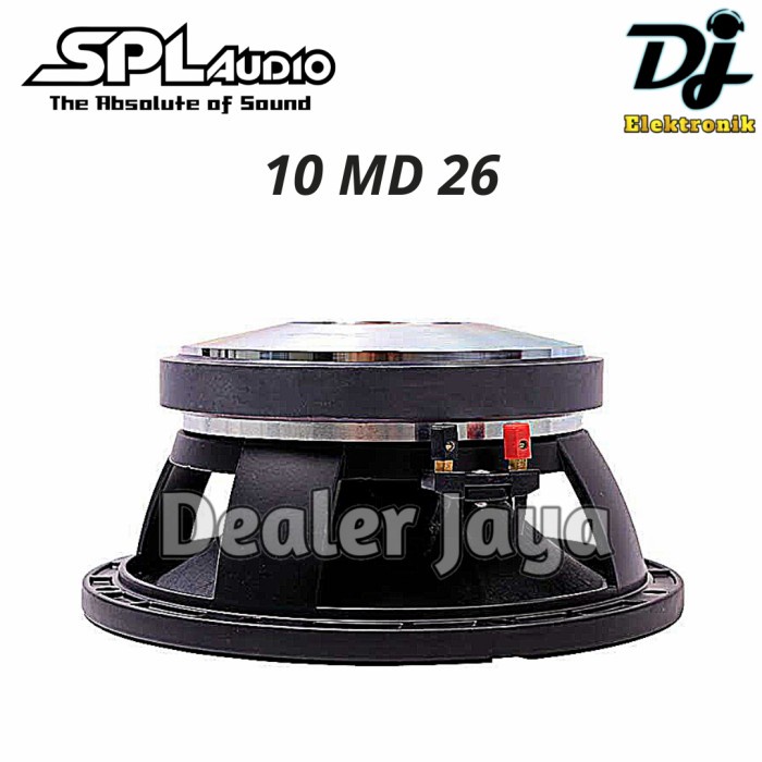 Speaker Komponen SPL Audio 10 MD 26 / 10MD26 - 10 inch