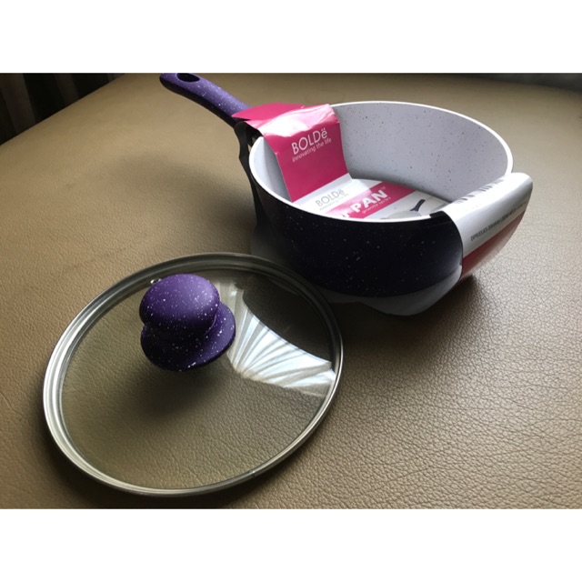 Sauce Pan 18 cm Keramik Super PAN BOLDe Purple Butterfly