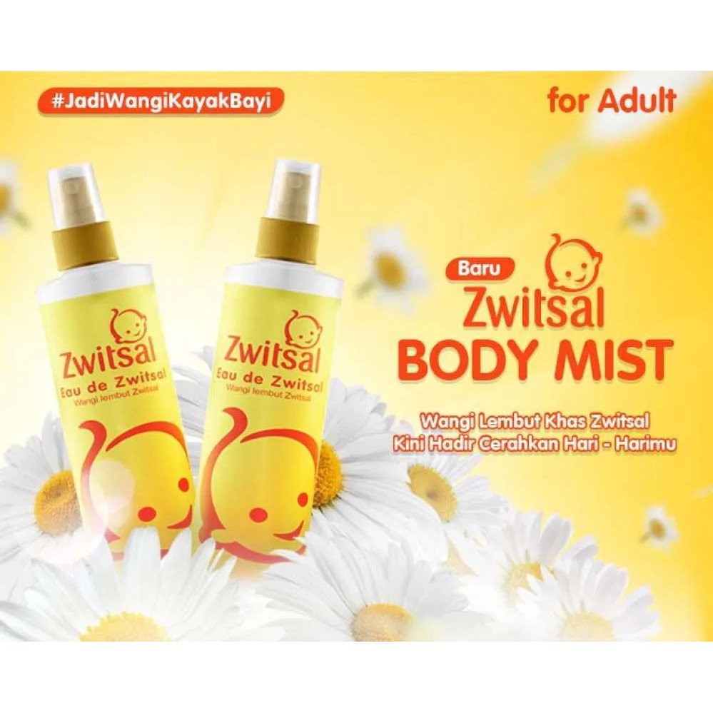 Zwitsal Body Mist for Adult 100ml