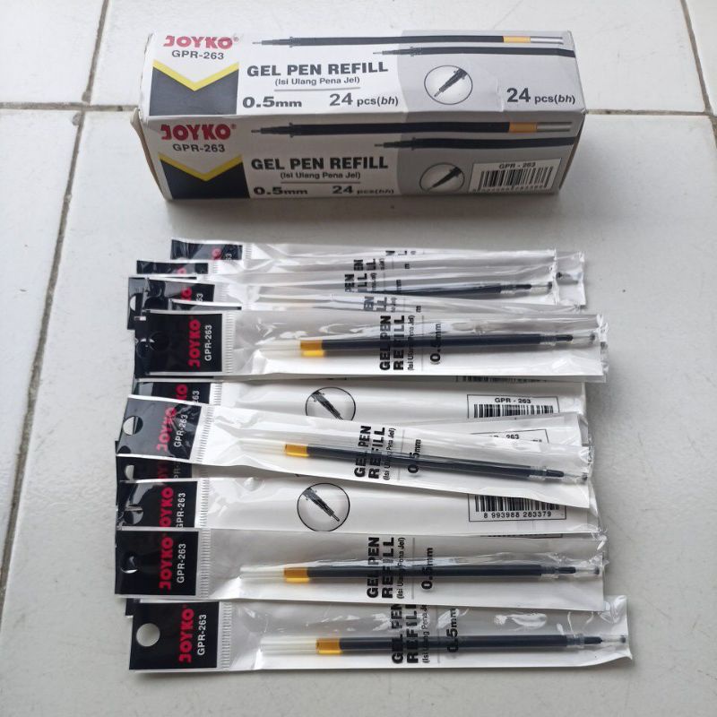 

Gel Pen Refill Isi Ulang Pen Isi Pulpen Joyko GPR-263 0,5 mm