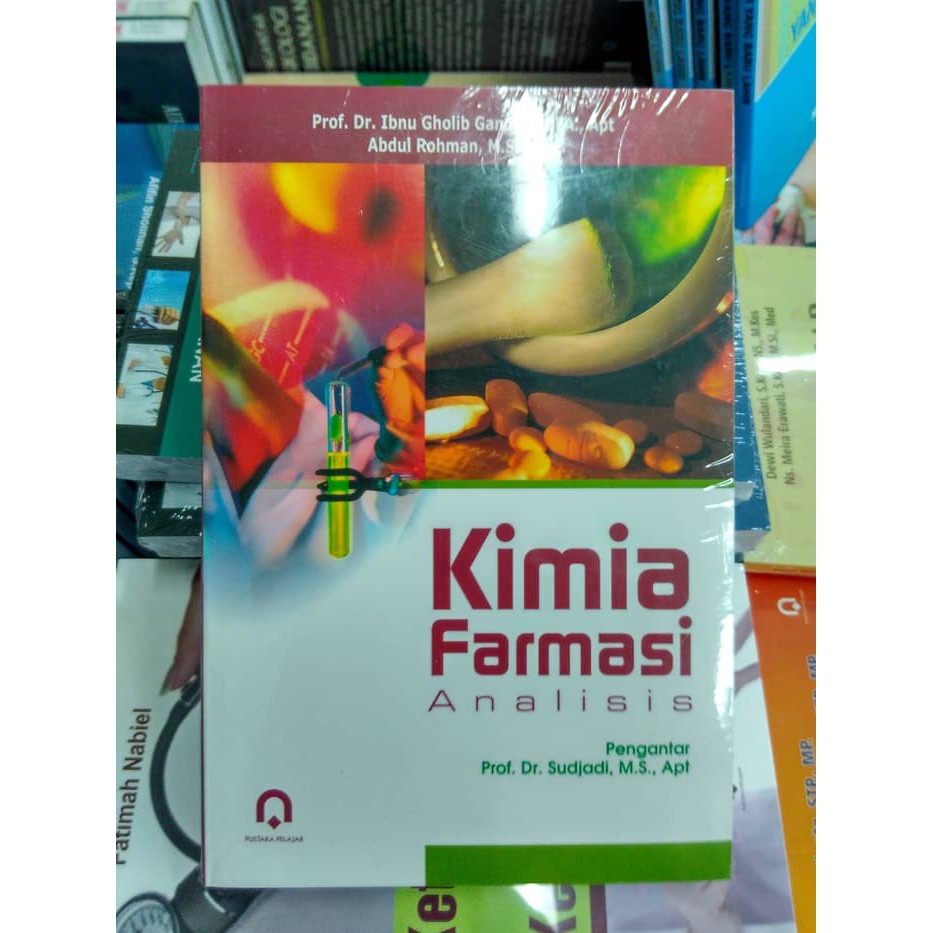 Cover buku Kimia Farmasi Analisis untuk Mahasiswa