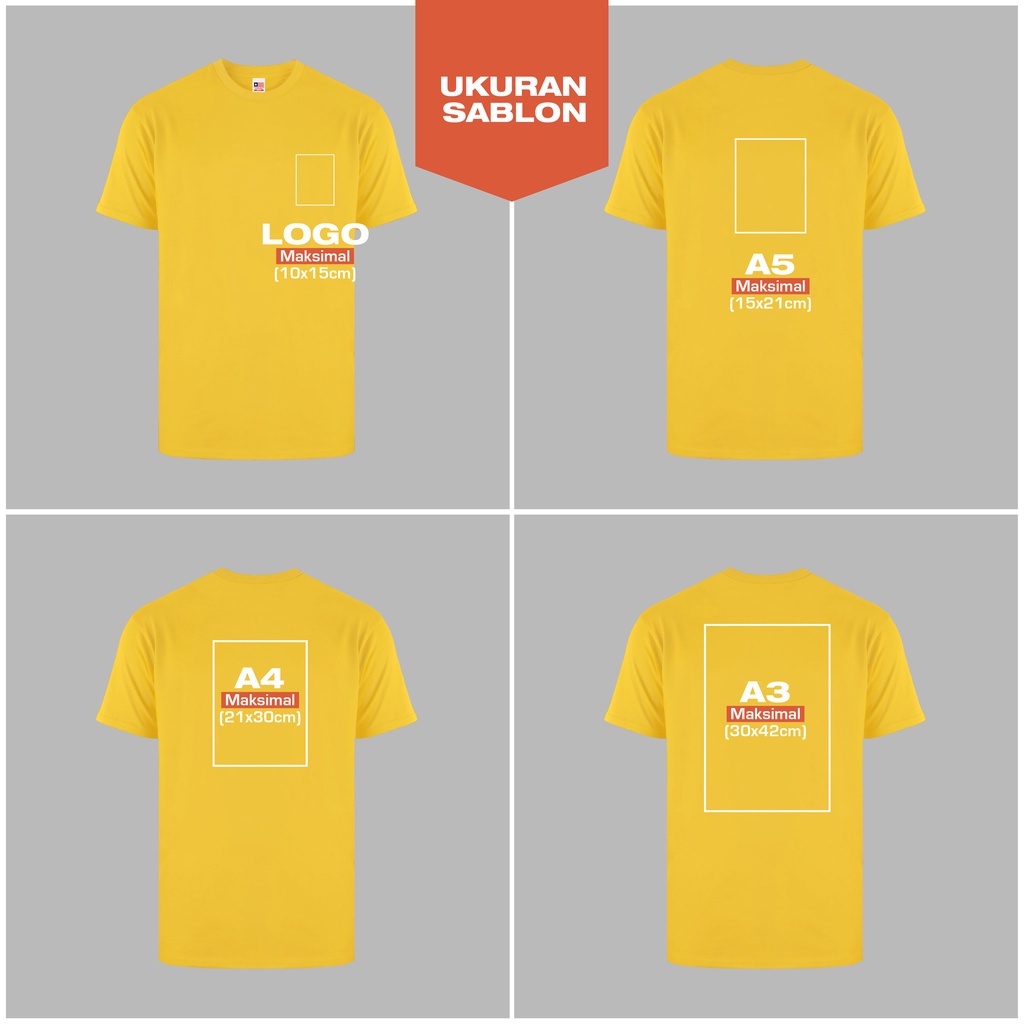 Kaos Custom Satuan Sablon DTF Anak New States Apparel  - 72Y00