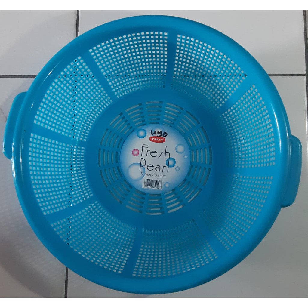 Baskom Keranjang Saringan Plastik - TRIXY VIOLA BASKET PLASTICWARE