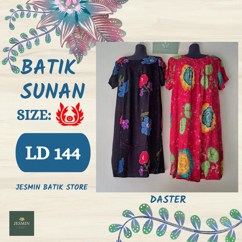 Daster Tangan Batik Sunan Model Baby Look XL