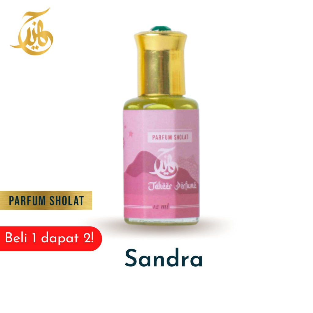 [Beli 1 Dapat 2] Parfum Sholat Wanita - Sandra 12ml - Parfum Arab
