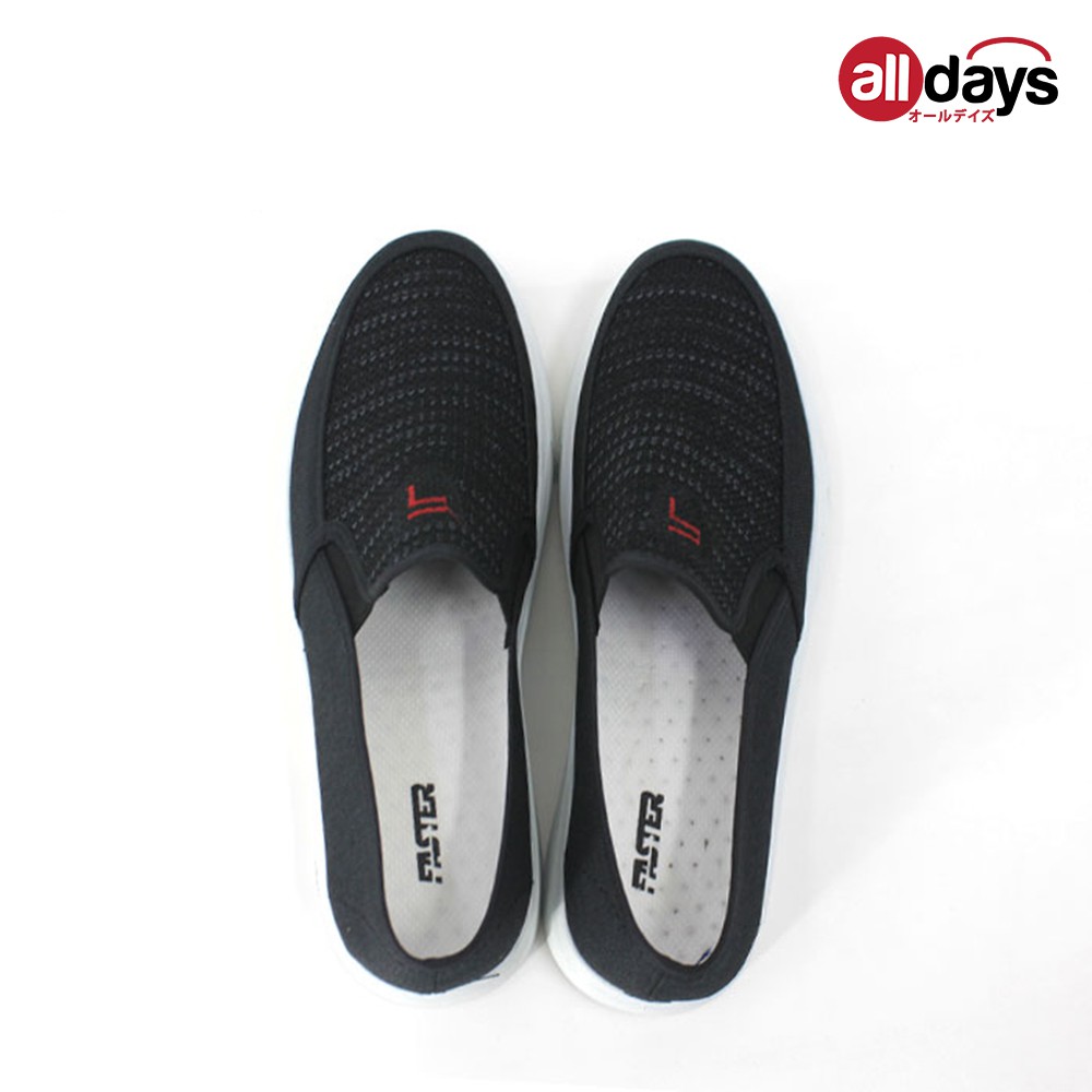 Faster Sepatu Sneakers Slip On Kanvas Import Pria 1037 Size 39-43
