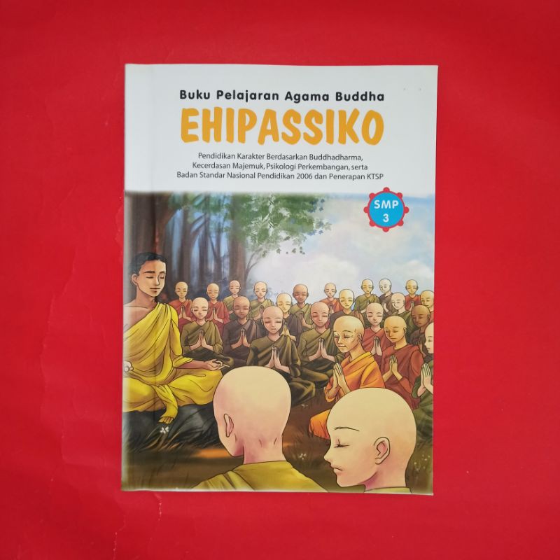 buku pelajaran agama Buddha SMP kelas 3