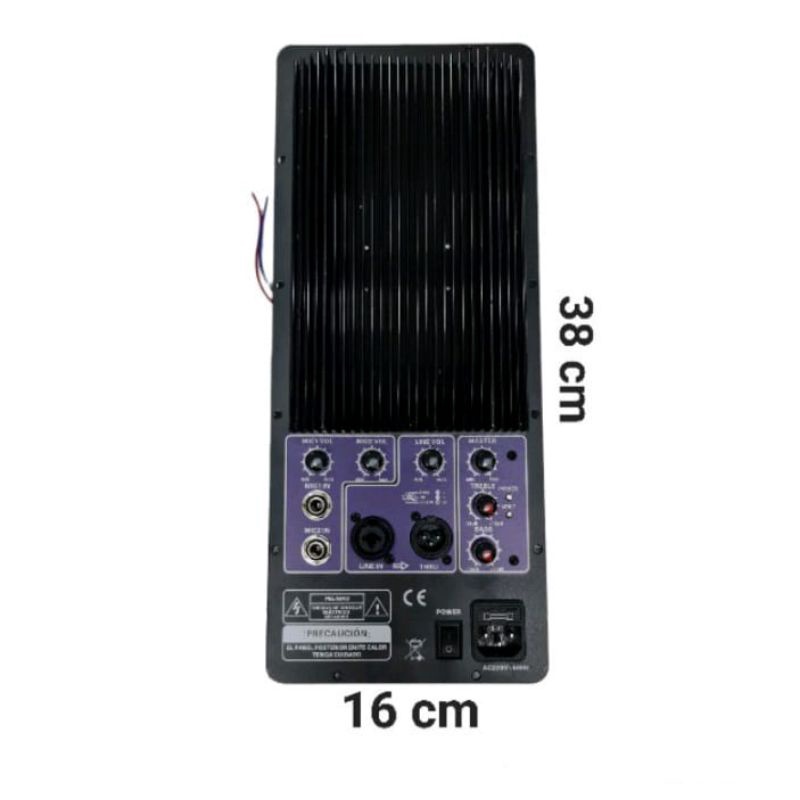 Power kit Mesin Speaker Aktif Model Huper Class H 1000 Watt Bisa Untuk 2/3 Way
