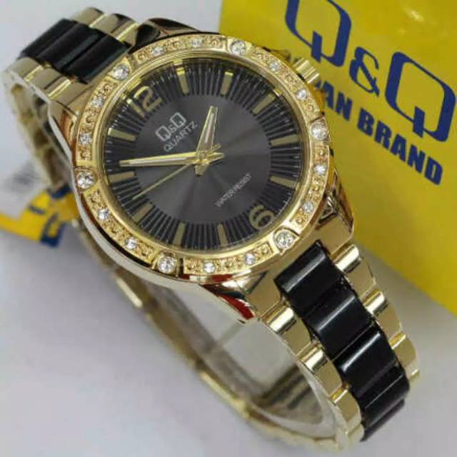 Jam Tangan Wanita Q&amp;Q QnQ QQ F533 F533J Original