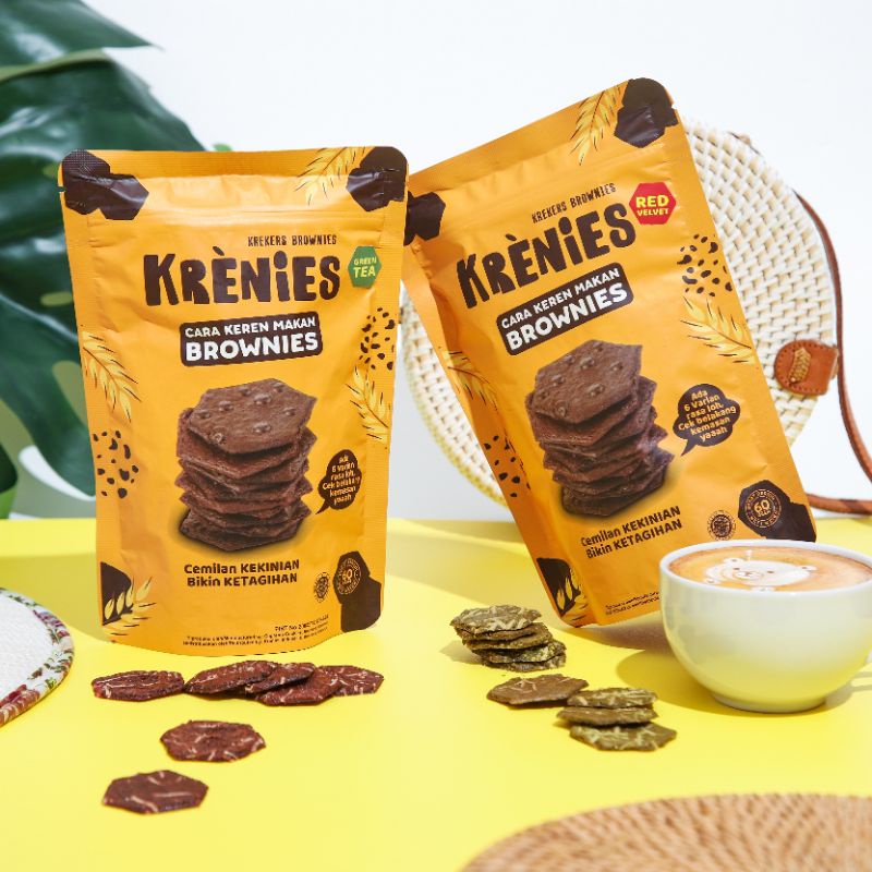 

KRENIES Krekers Brownies/Brownies kering
