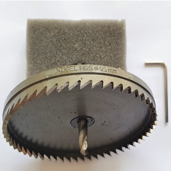 KUGEL Hole saw HSS 95 mm - Mata Bor Besi 95 mm Original