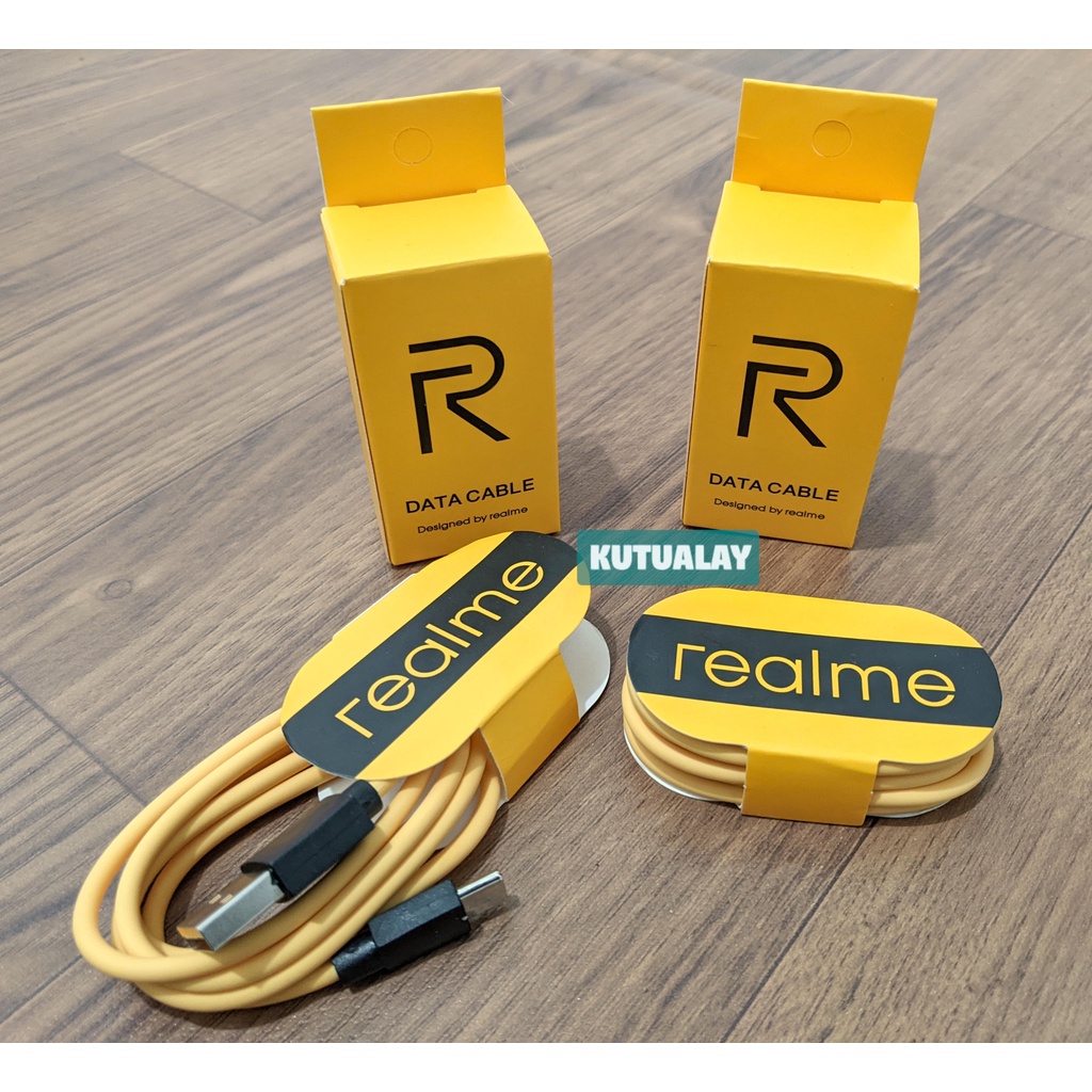 Kabel Data Realme Type C / Micro USB 1M Android Cable Charge 100cm Packing