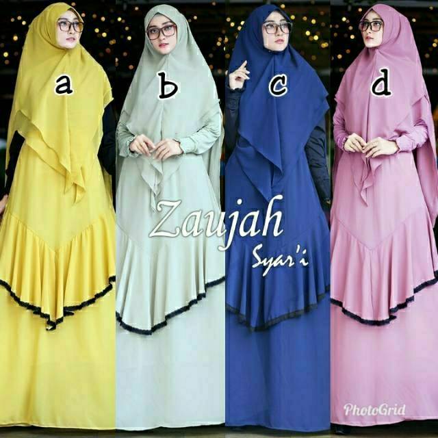 Zaujah set dress ori by Alzeera