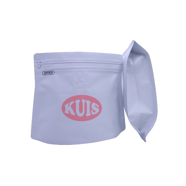 

Kemasan kopi Standing Pouch With Valve With Zipp 150 GR