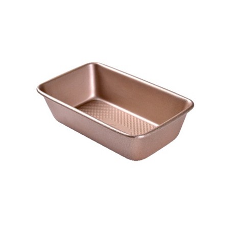 LOYANG LOAF PAN LISSE 24.4X14.6X6.4 ROSEGOLD