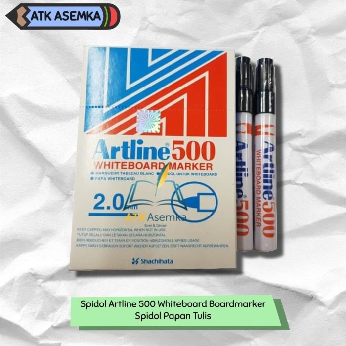 

Spidol Artline 500 Whiteboard Boardmarker Spidol Papan Tulis Atk