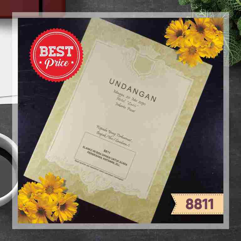 BLANGKO UNDANGAN ERBA 8811 GRATIS PLASTIK